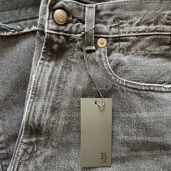 R13 BOYFRIEND JEAN - JAKE BLACK - Picture 5 of 5